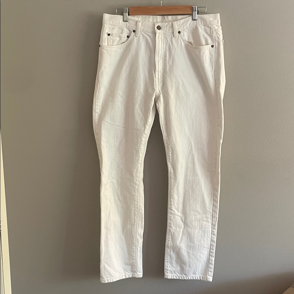 Polo Women’s White Cotton Denim Jeans size 34/32